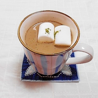 マシュマロ＆豆乳抹茶コーヒー